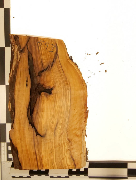 Olivenholz Epoxid Holz 4-5cm dick Servierbrett Brett 593