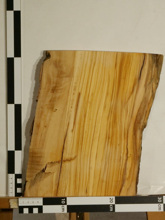 Olivenholz Epoxid Holz 2,2 - 2,6cm dick Servierbrett Brett A58