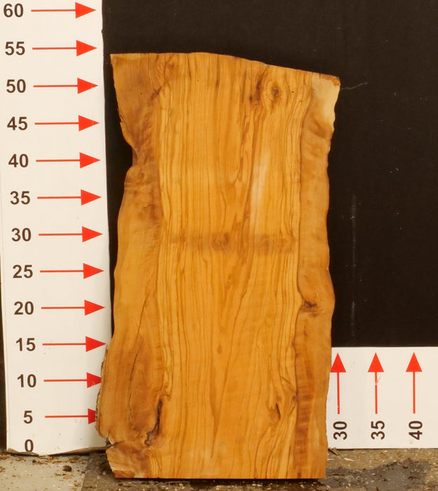 Olivenholz Epoxid Holz 3cm dick Servierbrett Brett A472