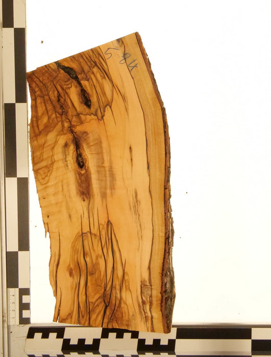 Olivenholz Epoxid Holz 2,5cm dick Servierbrett Brett 584