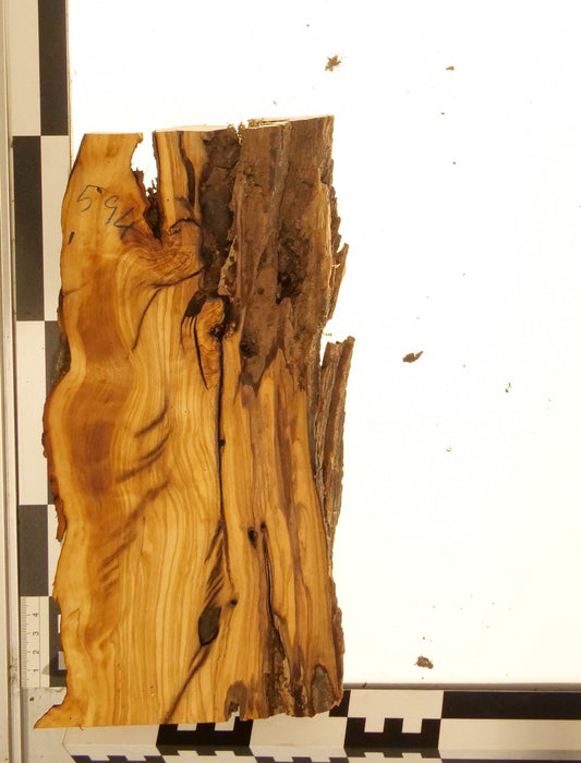Olivenholz Epoxid Holz 5,5cm dick Servierbrett Brett 594