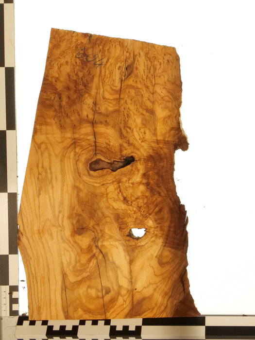 Olivenholz Epoxid Holz 2,2cm dick Servierbrett Brett 604