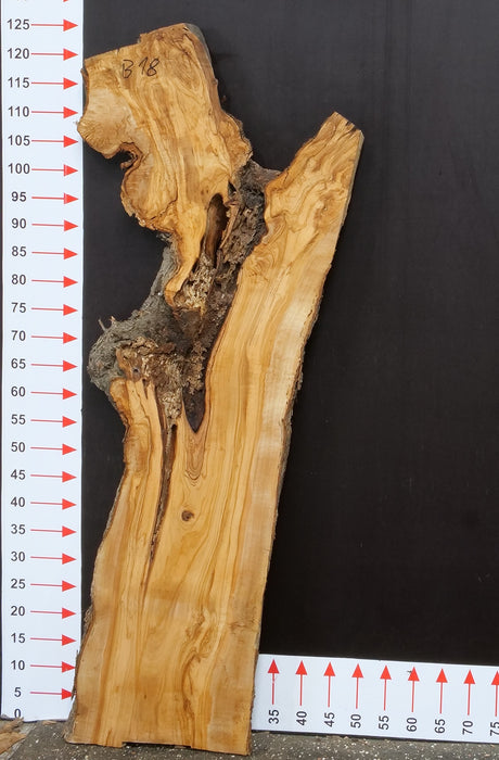 Olivenholz Epoxid Holz 3,5cm dick Servierbrett Brett B18