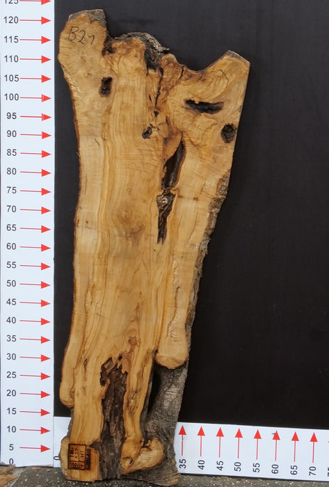 Olivenholz Epoxid Holz 4cm dick Servierbrett Brett B21